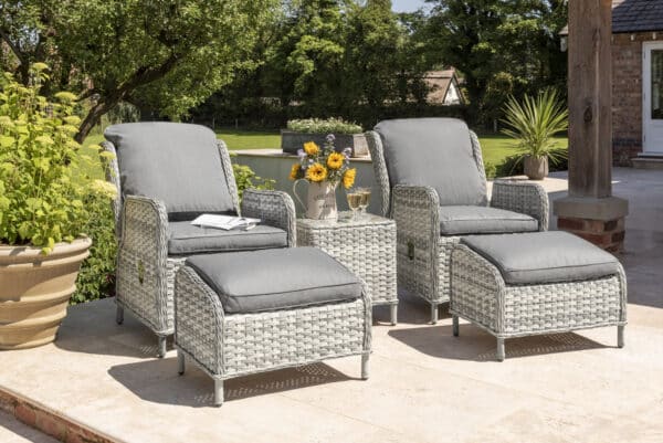 Wroxham Relax Reclining Garden Chair Set