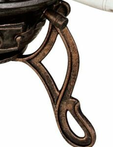 Toledo Cast Iron Chimenea (Extra Large), Bronze