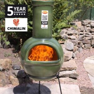 Sempra Chimalin AFC Chiminea - Glazed Green (Large)