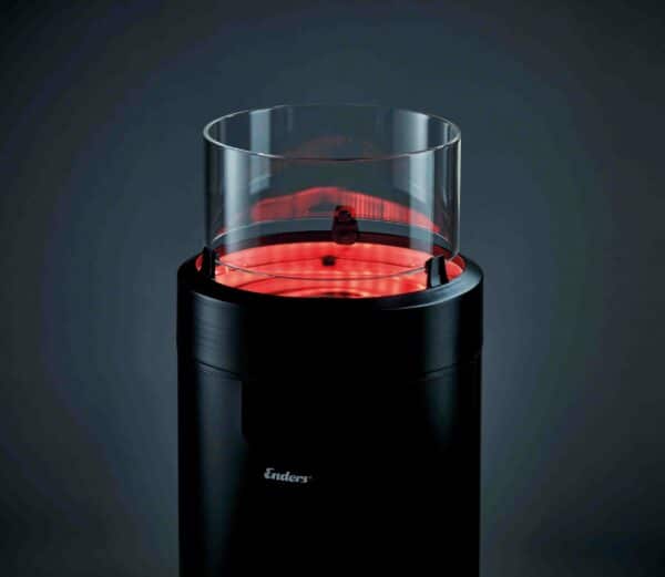 Enders® Large Black NOVA LED Flame Patio Heater