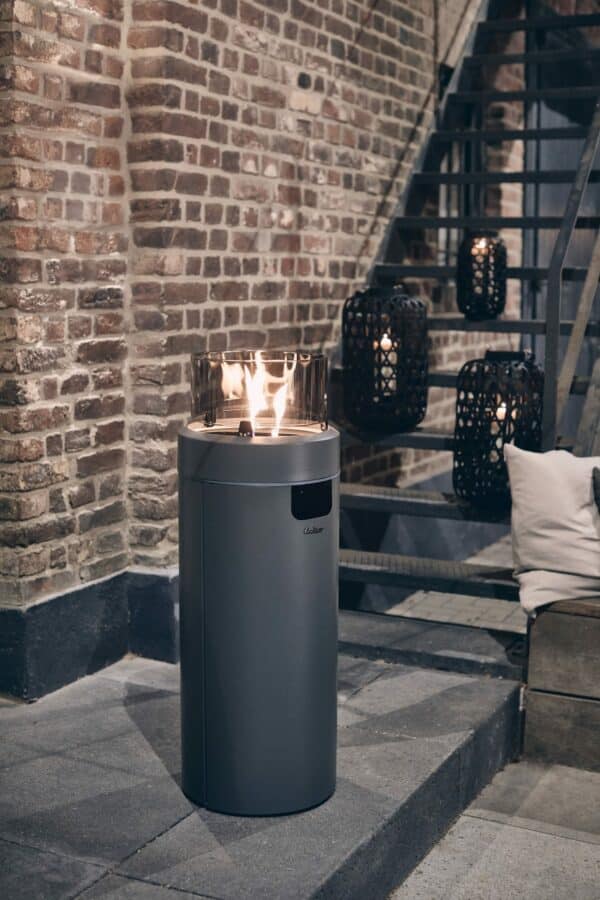 Enders® Large Grey NOVA LED Flame Patio Heater
