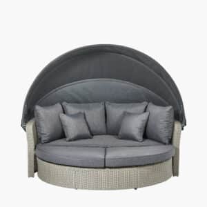 Pacific Lifestyle Stone Grey Bermuda Day Bed