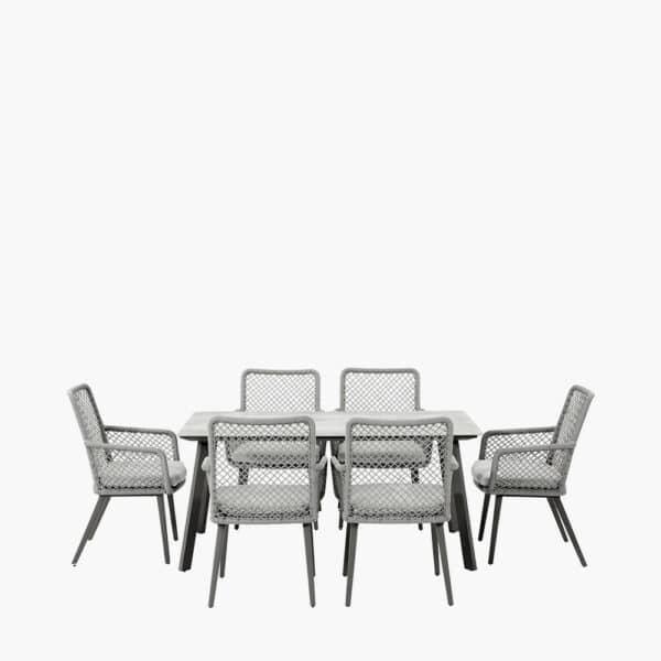 Pacific Lifestyle Cagliari 6 Seater Dining Set