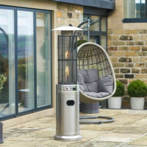 Pacific Lifestyle Stainless Steel Cylinder Patio Heater