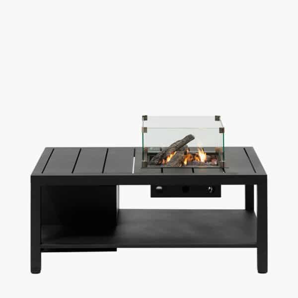 Pacific Lifestyle Cosiflow 120 Rectangular Anthracite Fire Pit Table