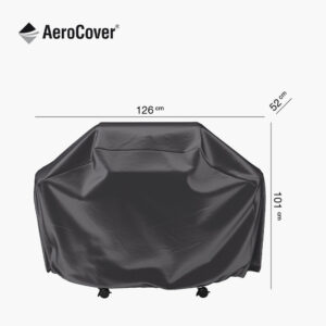 Pacific Lifestyle Gas Barbecue Aerocover 126 x 52 x 101cm high