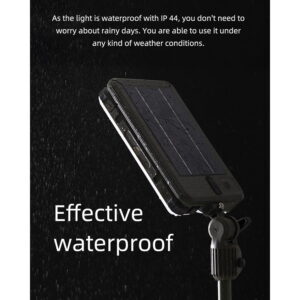 WildLand 13W Galaxy Rechargeable LED Solar Garden or Camping Light