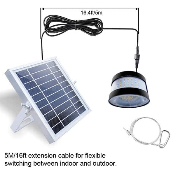Callow Solar LED Pendant Light