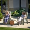 Pacific Lifestyle Stockholm Limestone Outdoor Recliner Set