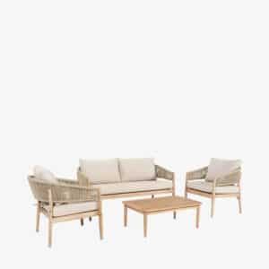 Pacific Lifestyle Denver Sage Green Outdoor Seating Set